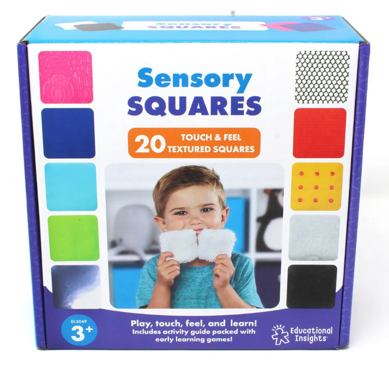 Sensory Textured Squares (set of 20)