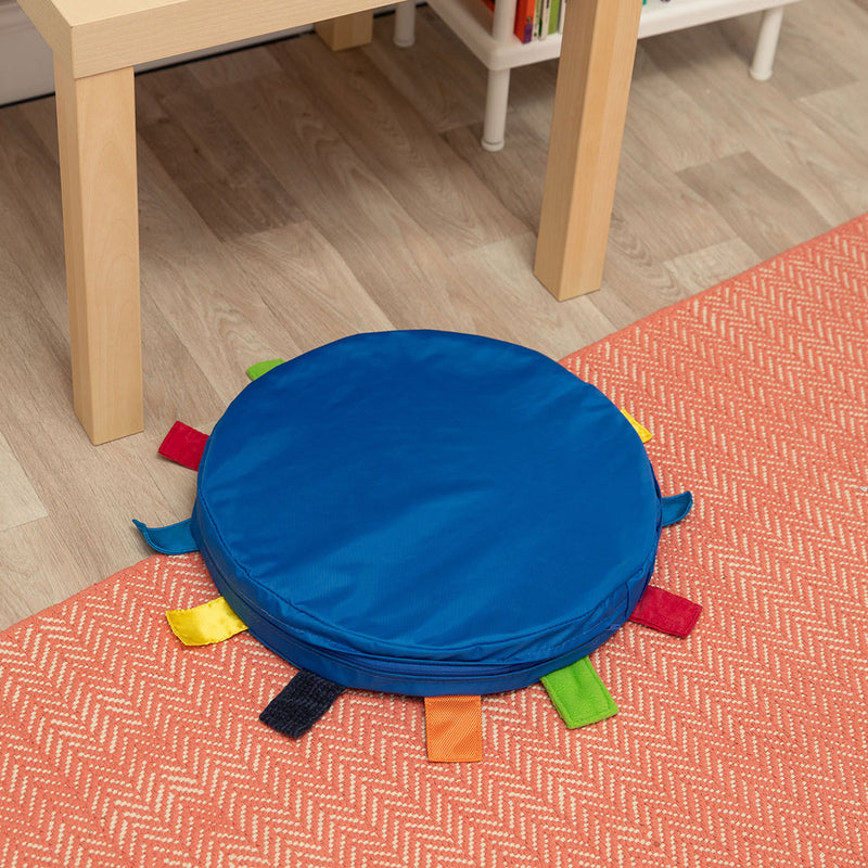 Sensory Touch Tags Carry Cushion