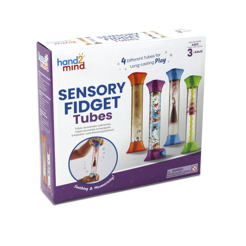 Sensory Fidget Tubes - Set of 4