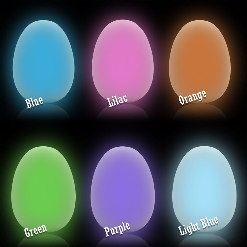 Colour Changing Egg Mood Lights - Pack of 4