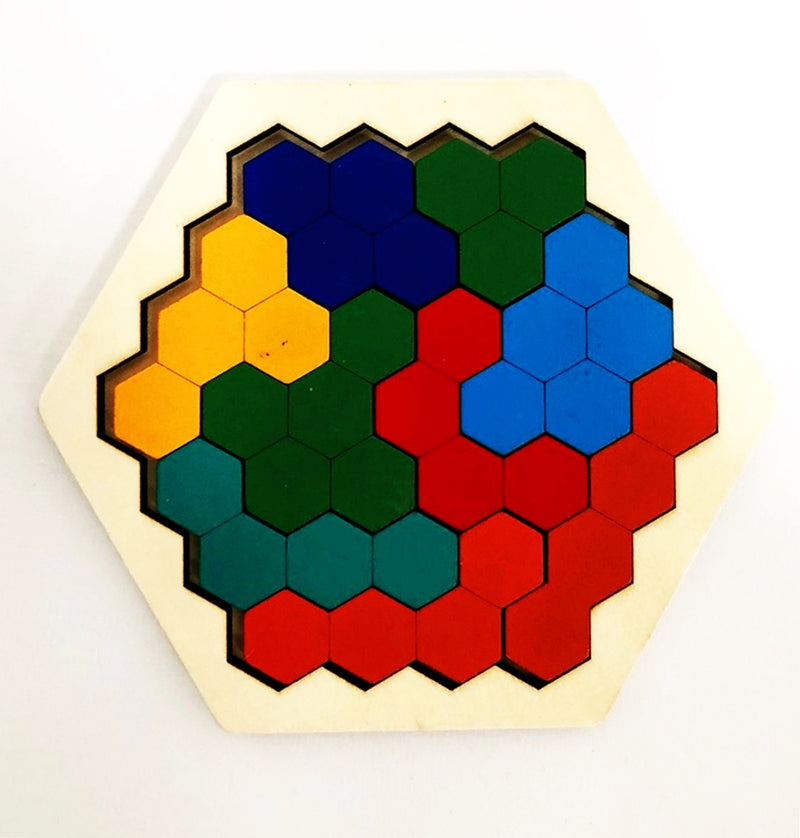 Wooden Tangram Puzzle - Small