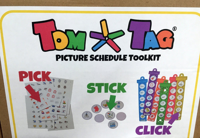 TomTag Visual Timetable - Self Care Skills Kit