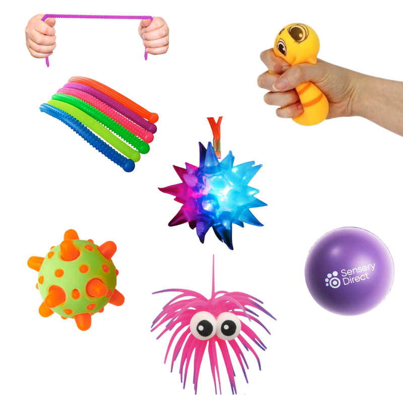 Sensory Squidgy Fidget Pack of 6