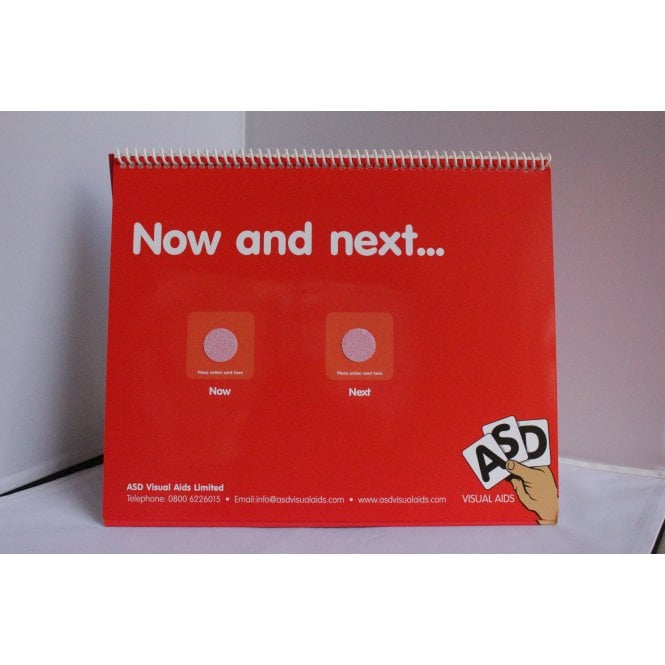 Now and Next Timetable Tent Card