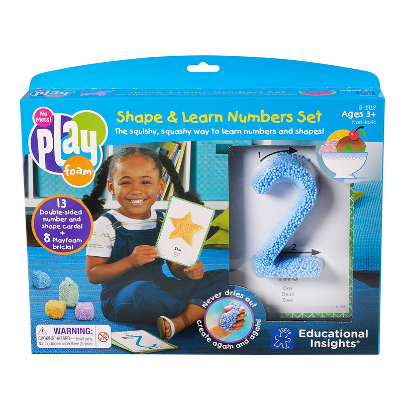 Playfoam Shape & Learn Numbers