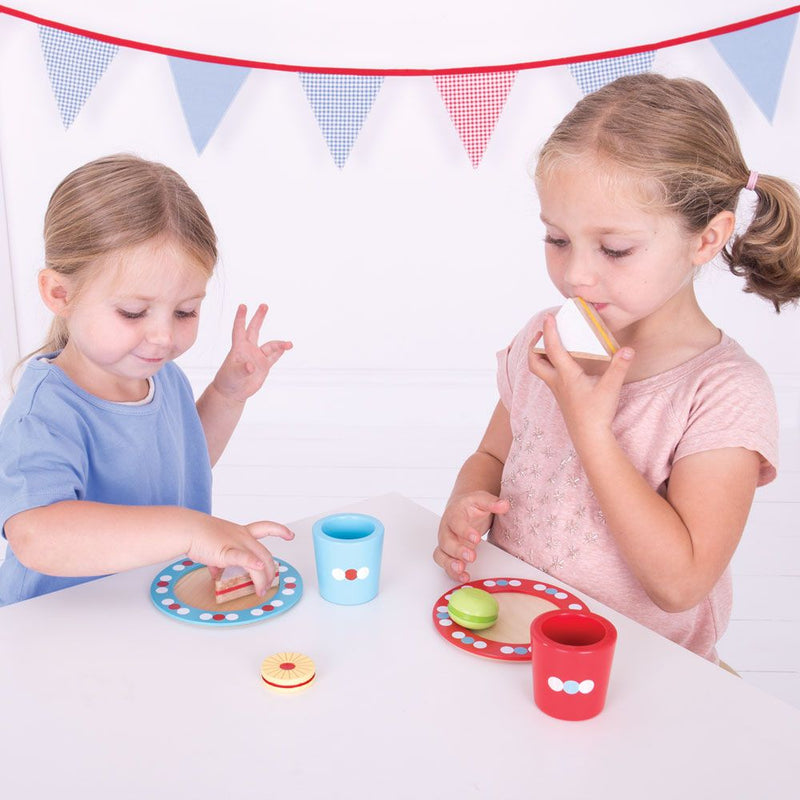Wooden Pretend Play Afternoon Tea