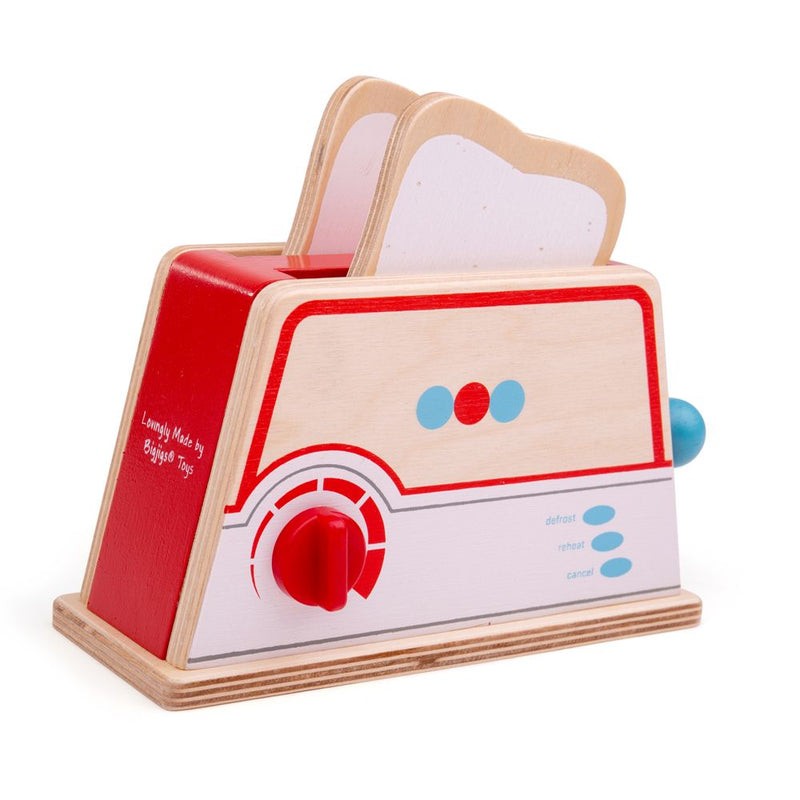 Wooden Pretend Play Toaster