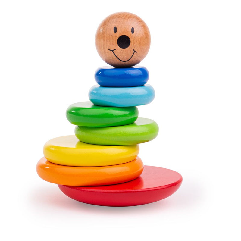 Wooden Magnetic Wobbly Stacker
