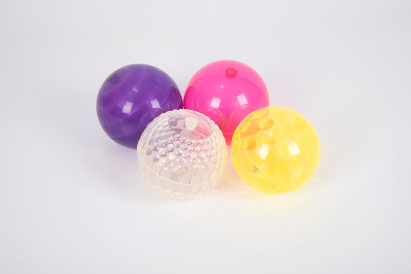 Large Textured Sensory Light Ball Set - Pk4