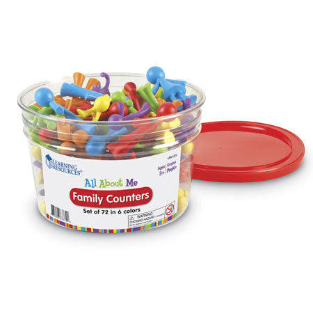 All About Me Family Counters (set of 72)