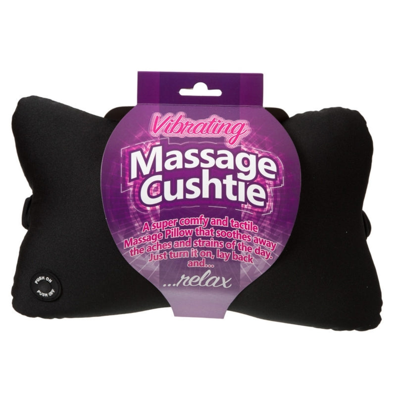 Vibrating Massage Cushion - Black