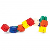 Twist n lock blocks fidget toy